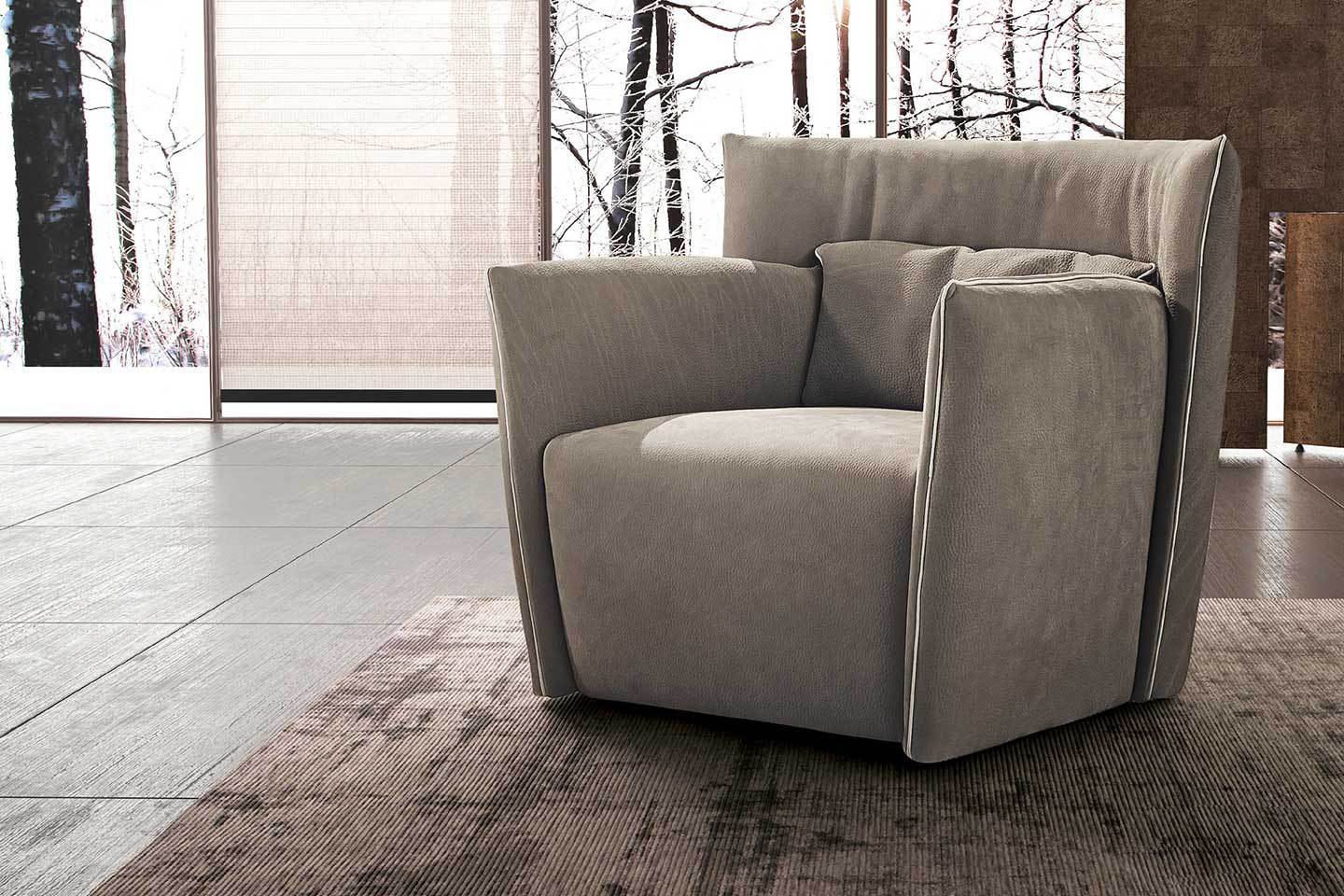 Mobili Italia_Gamma Tulip lounge chair